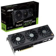 تصویر کارت گرافیک ایسوس مدل ASUS ProArt GeForce RTX 4070 SUPER OC 12G 