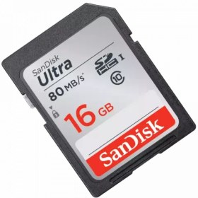 تصویر کارت حافظه microSDHC سن ديسک مدل Ultra کلاس 10 استاندارد UHS-I U1 ظرفيت 16 گيگابايت SanDisk Ultra UHS-I U1 Class 10 80MBps MicroSDHC 16GB