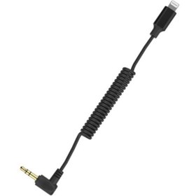 تصویر کابل تبدیل Lightning به جک 3.5 میلی متری کامیکا مدل CVM-D-MI COMICA CVM-D-MI LIGHTNING TO 3.5mm CABLE