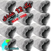 تصویر حوله مایکروفایبر بسیار نرم نانوتیس عمده 12 عددی 