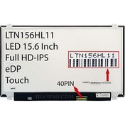تصویر ال سی دی لپ تاپ سامسونگ LTN156HL11 سایز ۱۵.۶ اینچ نازک Full HD 