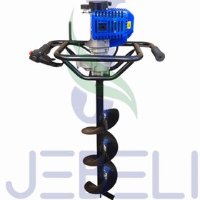 تصویر چاله کن 65 سی سی دوزمانه کستل موتور 