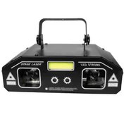 تصویر رقص نور چند کاره لیزری آبی قرمز کد ۴۰۵ 