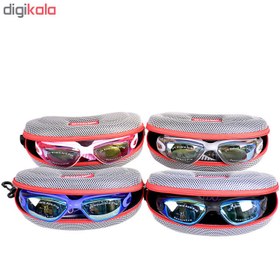 تصویر عینک شنا مدل S 86 - مشکی 