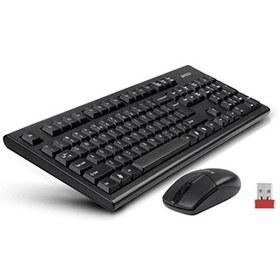 تصویر کیبورد و ماوس ای فورتک مدل 3100N ا A4Tech 3100N Keyboard And Mouse A4Tech 3100N Keyboard And Mouse