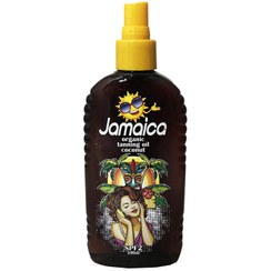 تصویر روغن برنزه کننده نارگیل جامائیکا ا coconut tanning oil jamaica 200 ML coconut tanning oil jamaica 200 ML