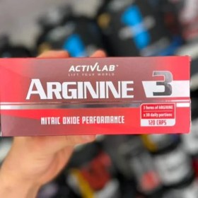 تصویر آرژنین ۱۲۰عددی اکتیو لب 