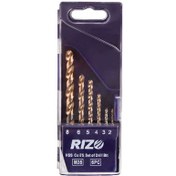 تصویر مته کبالت ریزو مدل HT- 02 مجموعه 6 عددی 