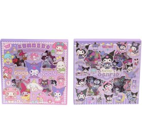 تصویر استیکر جعبه دار ۱۰۰ تیکه شفاف 