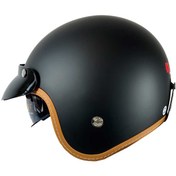 تصویر کلاه کاسکت ردلاین مدل وسپایی عینک دار 