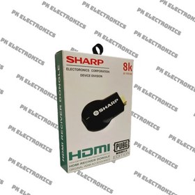 تصویر دانگل موبایل به تلویزیون شارپ 