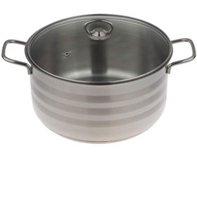 تصویر قابلمه استیل سایز 20 دستی لوکس Destilux Steel pot Destilux size 20