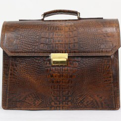 تصویر کیف دیپلمات بلکا قهوه ایی 