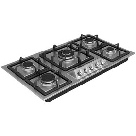 تصویر اجاق گاز صفحه ای استیل داتیس مدل DS-514 Datees DS-514 Steel Gas Hob