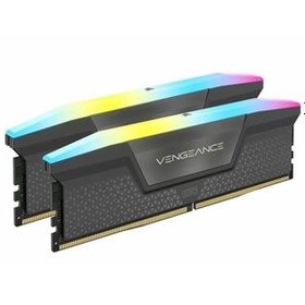 تصویر رم کامپیوتر DDR5 دو کاناله 5200 مگاهرتز CL40 کورسیر مدل Vengeance RGB ظرفیت ۳۲ گیگابایت Corsair Vengeance RGB DDR5 32GB 5200MHz CL40 Dual RAM