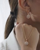 تصویر نیم ست جواهری 