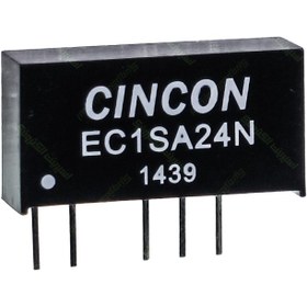 تصویر مبدل ولتاژ سینکون 42 میلی آمپر CINCON EC1SA24N DC/DC IN:24V OUT:±12V 