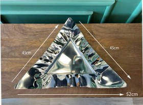 تصویر سینی پذیرایی تری‌استیل(TDH-155) 