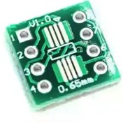 تصویر تبدیل SMD به DIP پکیج SOP8 