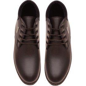 تصویر نیم بوت بندی مردانه طرح Gucci 