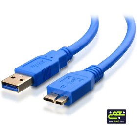 تصویر کابل هارد USB3 فلت 50 سانتی 