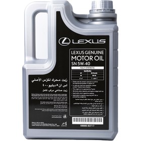 تصویر روغن موتور لکسوس مدل 5W-40 SAE حجم 4 لیتر 