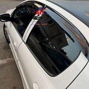 تصویر بادگیر شیشه 4 عددی پژو 206 و 207 و رانا 