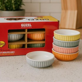 تصویر زیتون خوری ۶رنگ گوزل 