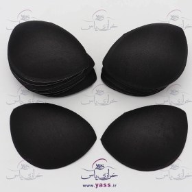 تصویر کاپ طرح ترک چشمی مشکی سایز L (جینی) 