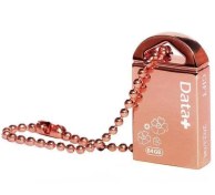 تصویر فلش مموری دیتا پلاس Gift Rose Gold USB 2 ظرفیت 64 گیگابایت DATA PLUS Gift Rose Gold USB 2 Flash Drive-64GB