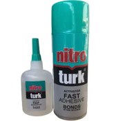 تصویر چسب 123 نیترو ترک 400 میل (سبز) Glue 123 Nitro Turk 400 mil