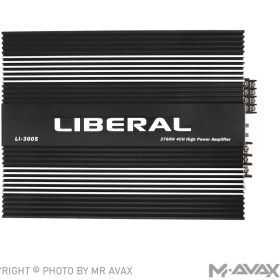 تصویر آمپلی فایر لیبرال مدل Li-3005 Liberal Li-3005 Car Amplifier