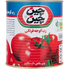 تصویر رب گوجه فرنگی قوطی400 گرمی درب آسان بازشو چین چین رب گوجه فرنگی قوطی400 گرمی درب آسان بازشو چین چین