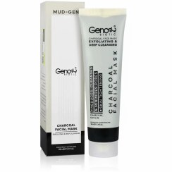 تصویر ماسک ذغال ژنو بایوتیک 100 میلی‌ لیتر | Geno Biotic Charcoal Facial Mask 