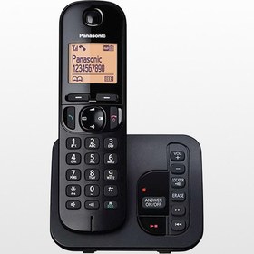 تصویر گوشی تلفن بی سیم پاناسونیک مدل KX-TGC220 ا Panasonic KX-TGC220 Cordless Phone Panasonic KX-TGC220 Cordless Phone