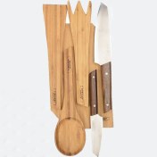 تصویر ست تخته چاقو ۶ تکه ژاپنی 