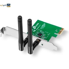 تصویر کارت شبکه وایرلس PCI Express تی پی لینک مدل TL-WN881ND TP-LINK TL-WN881ND 300Mbps Network Card