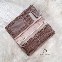 تصویر کیف پول چرم مدل سورن 