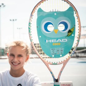 تصویر راکت تنیس بچه گانه هد مدل کو کو 25 | 2024 HEAD Coco 25 Junior Tennis Racquet | 233002