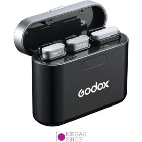 تصویر میکروفون بی‌سیم یقه‌ای گودکس مدل WEC Kit2 