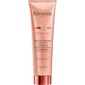 تصویر درمان شکنندگی در برابر گرما برای موهای وز شده | کراستاس Discipline Heat Protecting Leave-In Treatment For Frizzy Hair | Kérastase