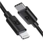 تصویر کابل USB-C به لایتنینگ راوپاور مدل RP-CB1020 طول 2 متر ا RAVPower USB-C to Lightning Cable 2.0m RP-CB1020 RAVPower USB-C to Lightning Cable 2.0m RP-CB1020
