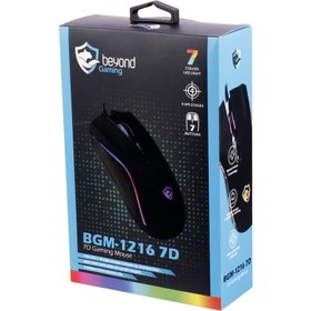 تصویر ماوس گیمینگ با سیم بیاند مدل BGM-1216 7D ا Beyond BGM-1216 7D Wired Gaming Mouse Beyond BGM-1216 7D Wired Gaming Mouse