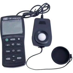 تصویر کلوین متر و رنگ سنج نور مدل TES-136 CHROMA METER TES-136