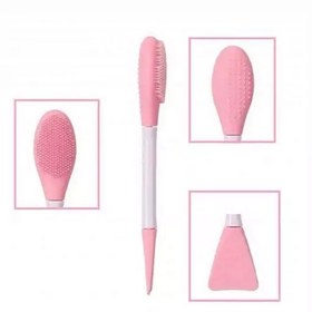 تصویر فیس براش سه کاره Three-function face brush