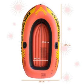 تصویر قایق بادی اینتکس مدل 58330N 