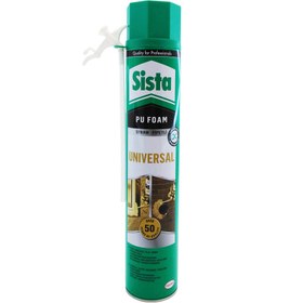 تصویر اسپری فوم پلی اورتان Sista Henkel 960ml Sista Henkel 960gr Polyurethane Foam Spray