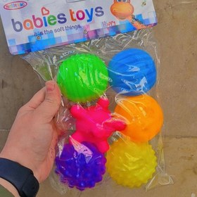 تصویر توپ حسی ۶ تایی 