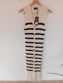 تصویر پیراهن بافت کبریتی کشی اندامی 