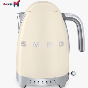 تصویر کتری برقی اسمگ مدل KLF04PG رنگ سبز پاستیلی Smeg Kettle Temperature KLF04